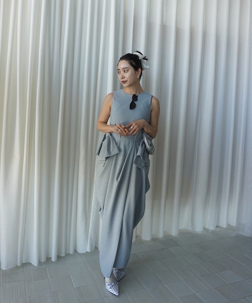 Ameri ドレス Ameri（アメリ） ドレス 2WAY CONSTRUCTIVE RIBBON DRESS : ZOZOTOWN