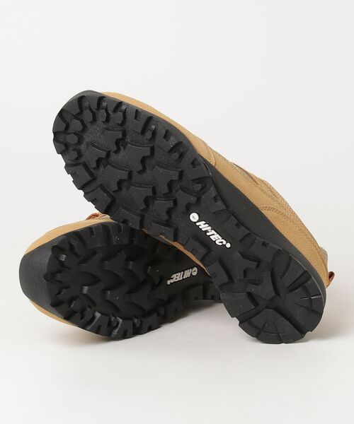 「HI-TEC」 ローカットスニーカー「Franklin climbingコラボ」 24cm ベージュ メンズ_画像3