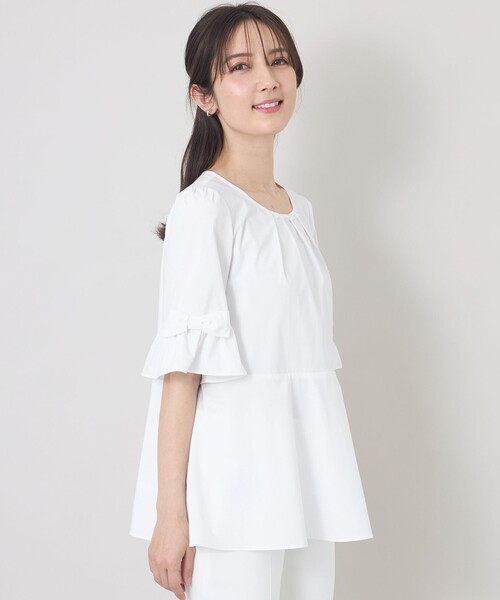 TO BE CHIC（トゥー ビー シック） ブラウス シャツ バンブーレーヨン