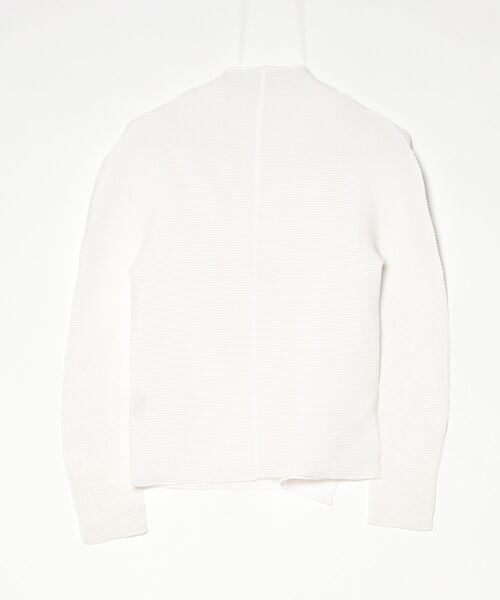 「me by ISSEY MIYAKE」 カーディガン - ホワイト レディース_画像2