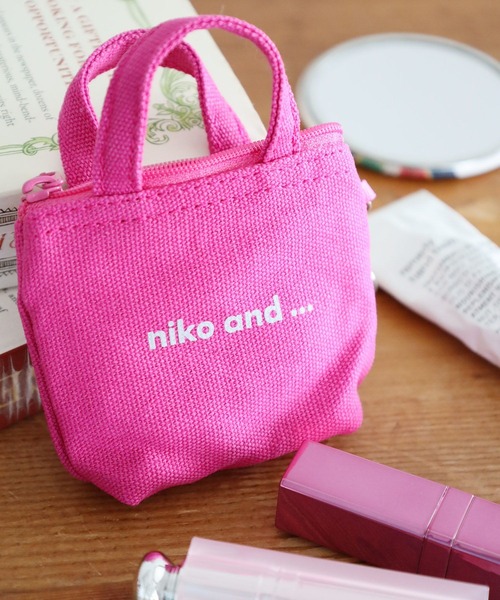 niko and…（ニコアンド） キーホルダー ニコロゴBAGキーホルダー