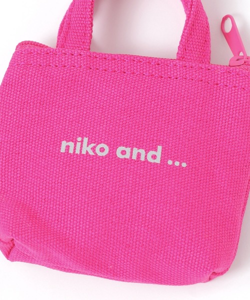 niko and…（ニコアンド） キーホルダー ニコロゴBAGキーホルダー