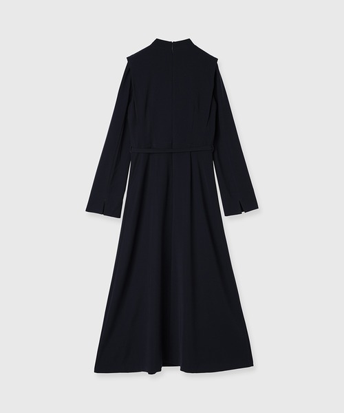 「anuans」 長袖ワンピース SMALL ネイビー レディースの画像