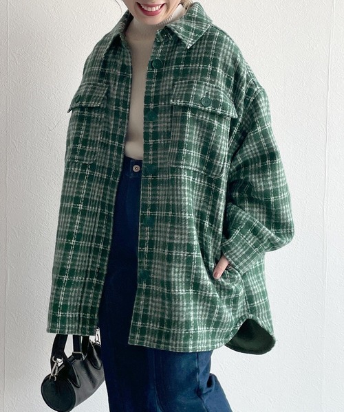 「w closet」 ブルゾン FREE ブラウン レディース_画像3