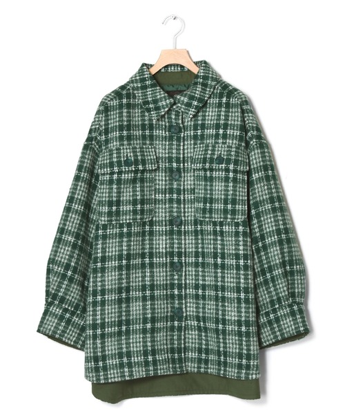 「w closet」 ブルゾン FREE ブラウン レディース_画像6