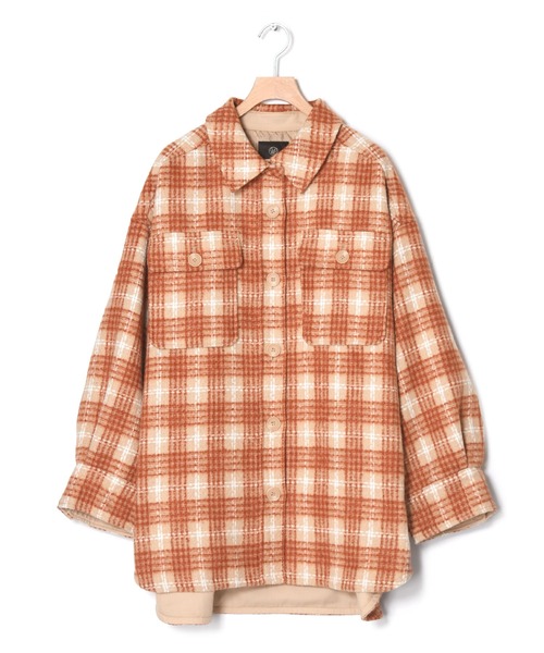 「w closet」 ブルゾン FREE ブラウン レディース_画像7