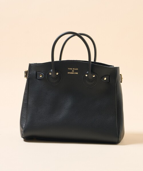 「YOUNG&OLSEN The DRYGOODS STORE」 トートバッグ ONE SIZE ブラック レディース_画像2