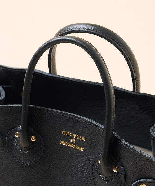 「YOUNG&OLSEN The DRYGOODS STORE」 トートバッグ ONE SIZE ブラック レディース_画像6
