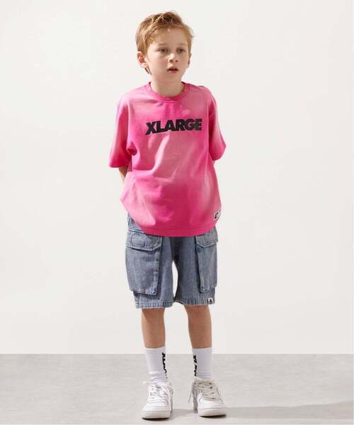 XLARGE KIDS（エクストララージ キッズ） tシャツ スタンダードロゴ
