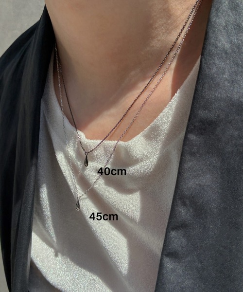 and cloud（アンドクラウド） ネックレス Drop Necklace size M メンズ