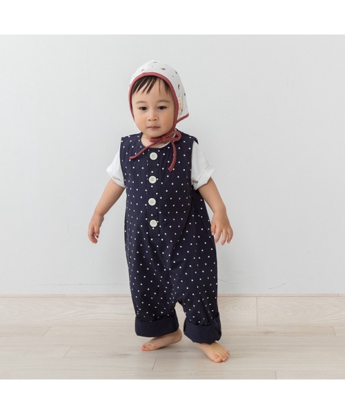 ベビー服 ロンパース 「5/8(金)発売」FirstCloset×mioさん ノースリ