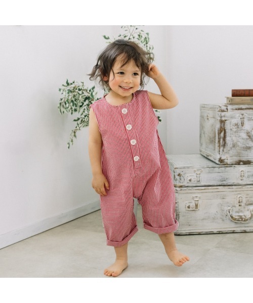 ベビー服 ロンパース 「5/8(金)発売」FirstCloset×mioさん ノースリ
