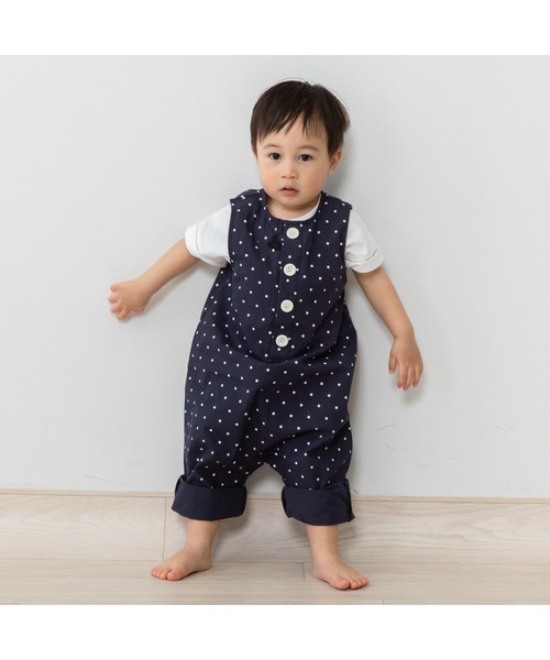 ベビー服 ロンパース 「5/8(金)発売」FirstCloset×mioさん ノースリ