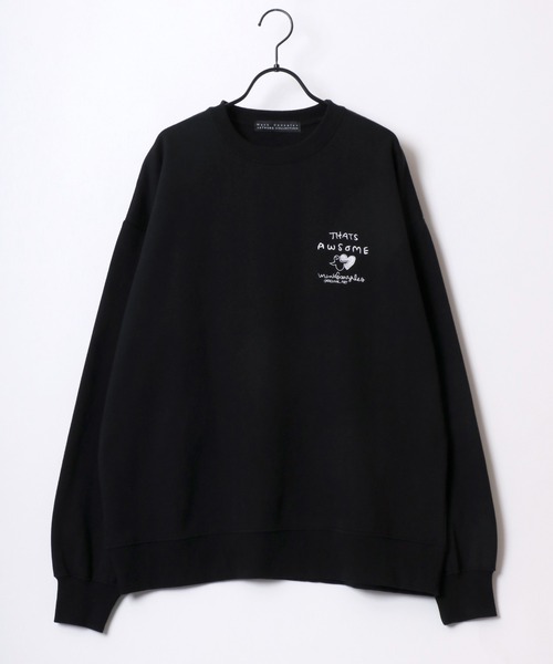 「Mark Gonzales」 スウェットカットソー M ブラック メンズ_画像5