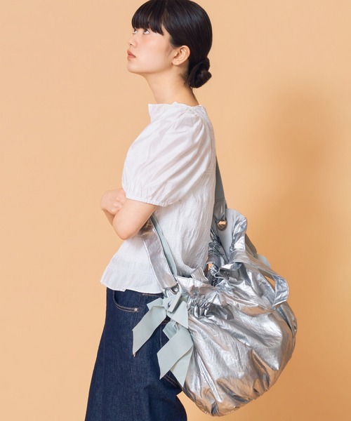 Casselini（キャセリーニ） トートバッグ ビッグサイドリボンBAG