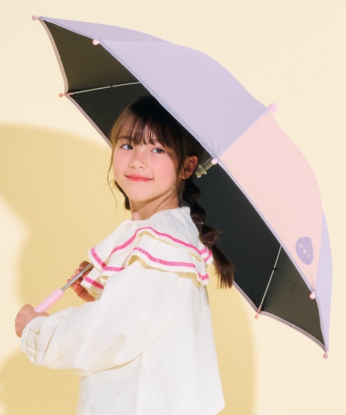 Wpc. 日傘 傘 遮光KIDSパレットカラーパラソル 日傘 長傘 キッズ 子供
