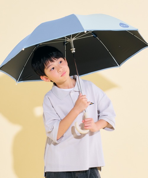 Wpc. 日傘 傘 遮光KIDSパレットカラーパラソル 日傘 長傘 キッズ 子供