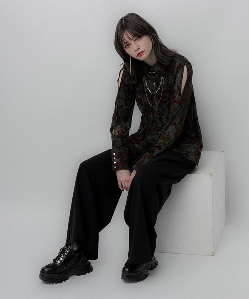 「HARE」 ローカットスニーカー LARGE ブラック レディース_画像2