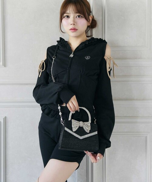 Belle Charme パーカー 「Belle Charme」Heart Logo Sweat Hoodie