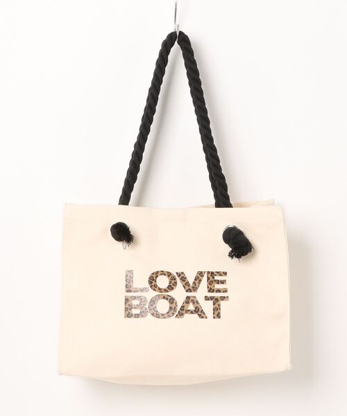 「LOVE BOAT」 トートバッグ FREE アイボリー レディース_画像9