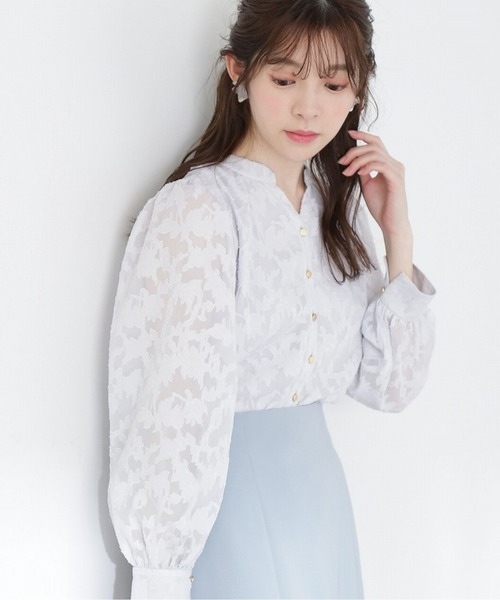 「PROPORTION BODY DRESSING」 長袖ブラウス SMALL ベージュ レディース_画像2