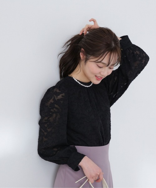 「PROPORTION BODY DRESSING」 長袖ブラウス SMALL ベージュ レディース_画像3