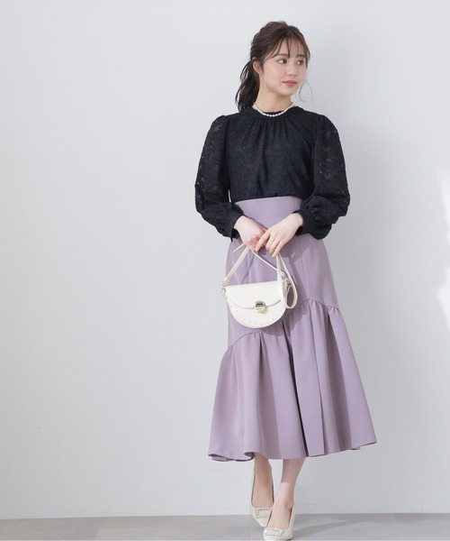 「PROPORTION BODY DRESSING」 長袖ブラウス SMALL ベージュ レディース_画像8