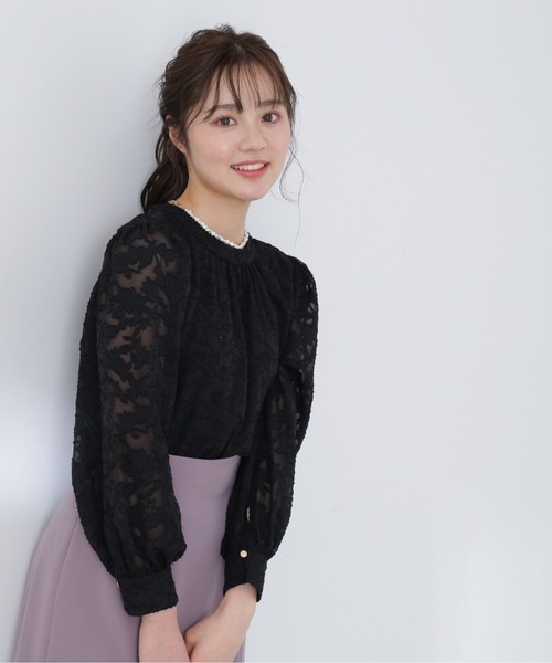 「PROPORTION BODY DRESSING」 長袖ブラウス SMALL ベージュ レディース_画像9
