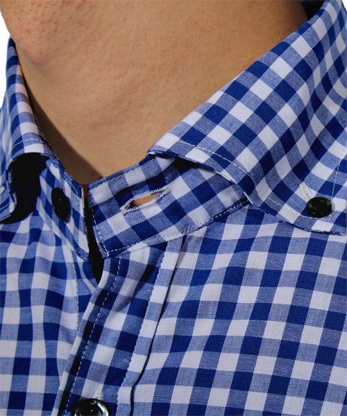 8 シャツ ギンガムチェック 長袖シャツ 日本製 メンズ レディース