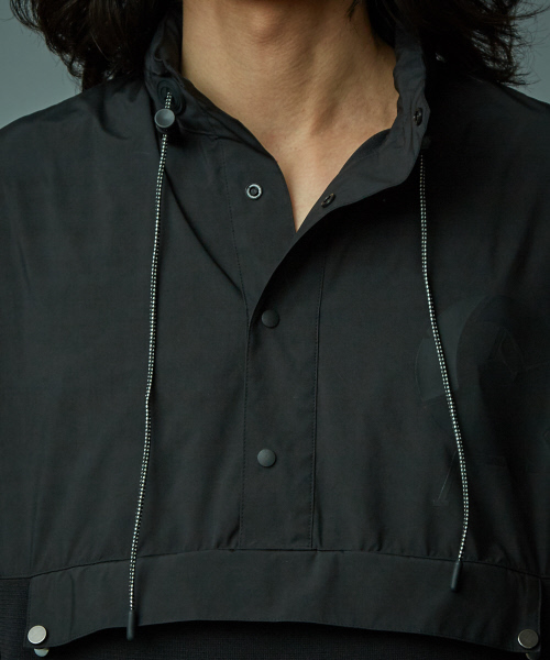 5351 POUR LES HOMMES パーカー 「SPALDINGコラボ」ニットコンビ