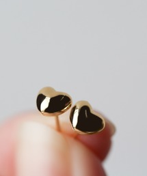 cui-cui（キュイキュイ） ピアス ゴールド ハート ピアス | K18YG/PG