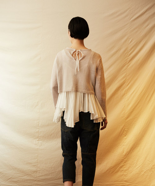 suzuki takayuki knitted t-shirt リネン ニット（suzuki