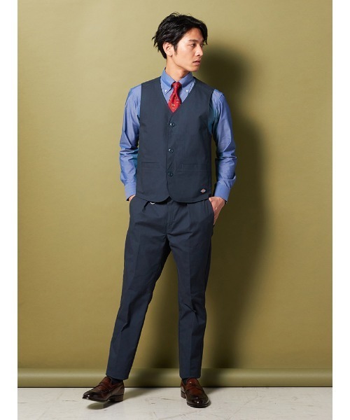 ベスト Dickies×P.S.FA コットンストレッチ セットアップ ベスト