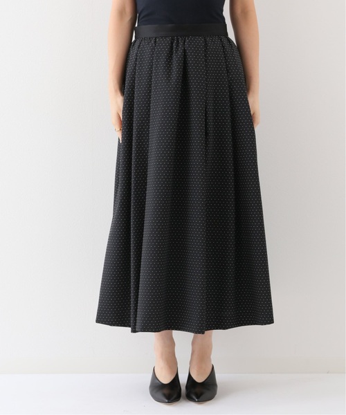 IENA（イエナ） スカート 《追加2》DOT ジャガードタックスカート