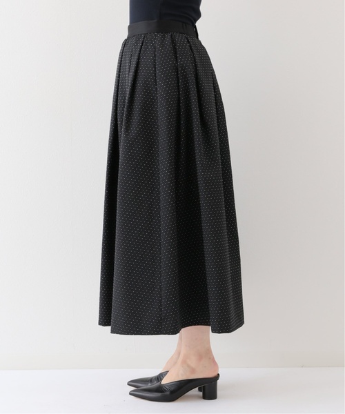 IENA（イエナ） スカート 《追加2》DOT ジャガードタックスカート