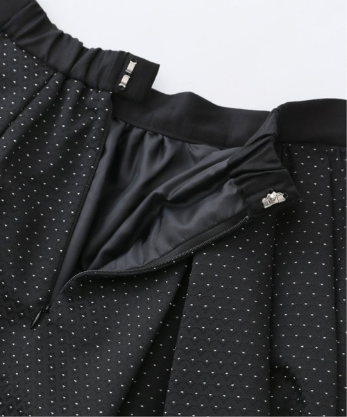 IENA（イエナ） スカート 《追加2》DOT ジャガードタックスカート