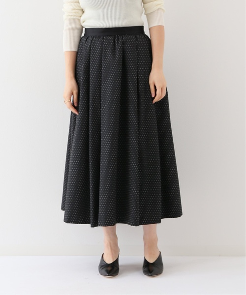 IENA（イエナ） スカート 《追加2》DOT ジャガードタックスカート