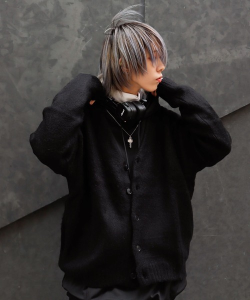 Bling Leads カーディガン Z)「BLINGLEADS」721806 ビッグシルエット V