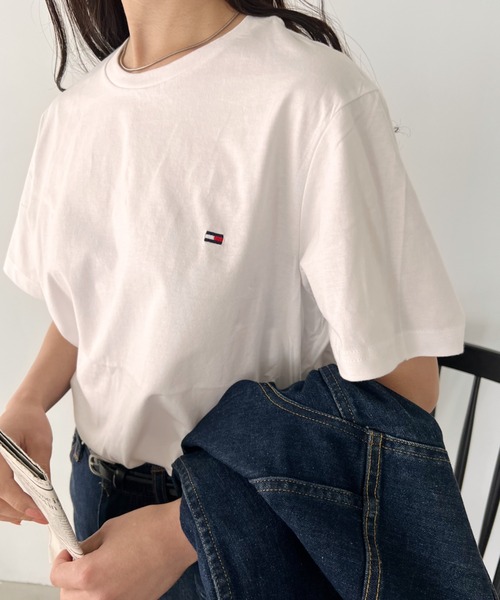 Tシャツ・カットソー     Core Flag Short Sleeve T-Shirt セール】TOMMY HILFIGER(トミーヒルフィガー) / Core Flag Tee