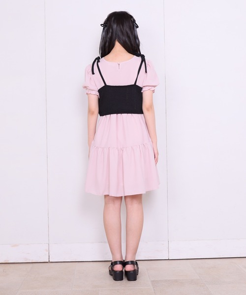 Daughter and Son ワンピース　ピンク バックヤードファミリー BACKYARD FAMILY 子供ドレス ワンピース