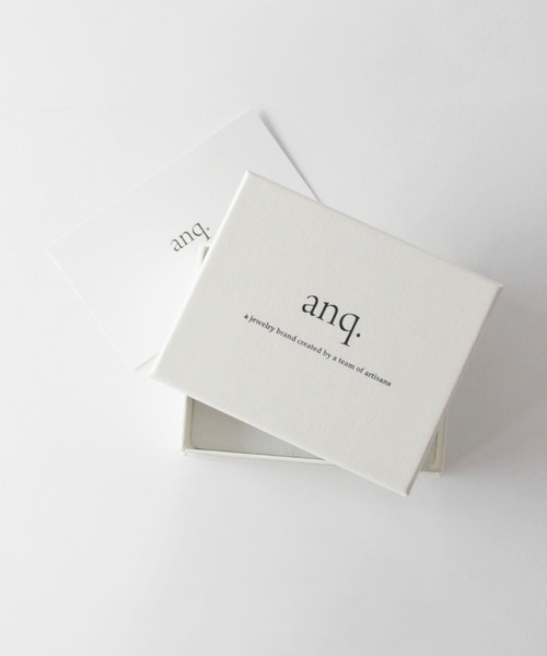 anq. ピアス 「anq.」K10・ダイヤモンドパールピアス レディース