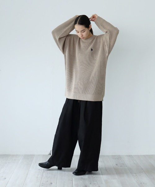 NITEKLUB Knit Polo ニット　ポロ　アットラスト　at last SHINO | 00s GAP knit polo shirt ギャップのスキッパー