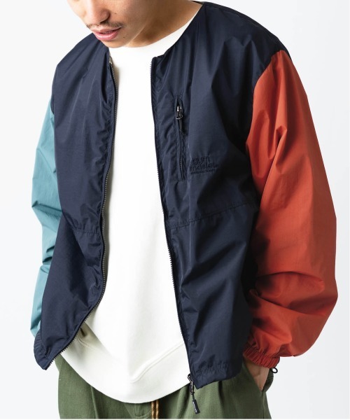 リバーシブル ナイロンジャケット 古着 90s NIKE BIG スウォッシュ