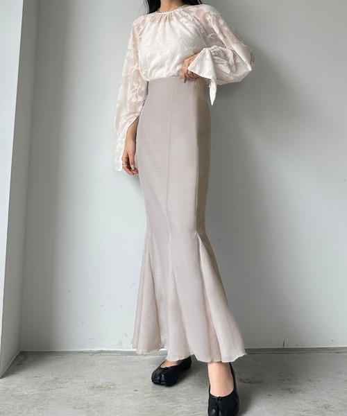 Plage シアーマーメイドスカート Plage｜【HAVEL studio】秋冬新作商品のご紹介です！｜Plage