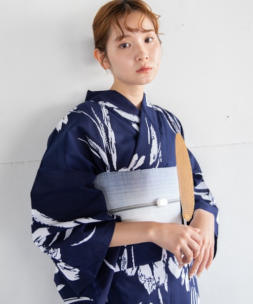 浴衣 「二橋染工場」注染こだわり浴衣2点セット by yukatakan grace
