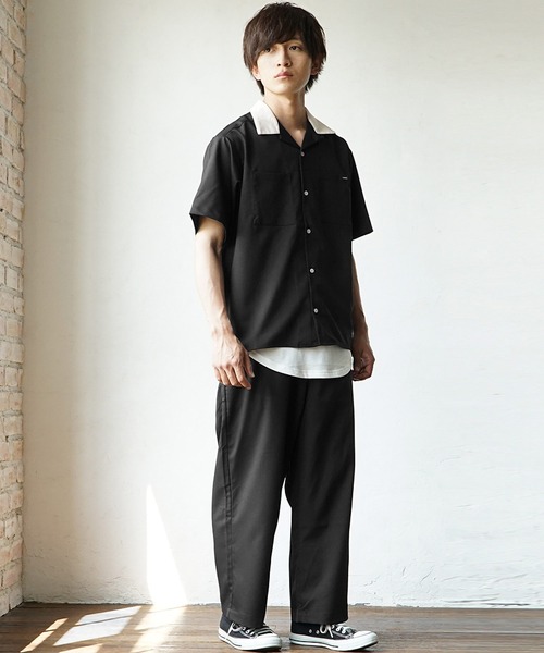 MARELLA クレリックシャツ(半袖)サイズM タグ付新品！ クレリックシャツ（MinoriTY／ファッション）（サイズ（S/M/L