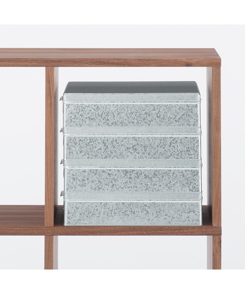 無印良品（MUJI） 収納 トタンボックス 大 高さ8．5cmタイプ