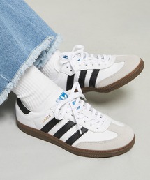 キッズ　adidas Samba スニーカー　20cm ホワイト/ブラック adidas スニーカー サンバ OG キッズ / Samba Kids アディダス