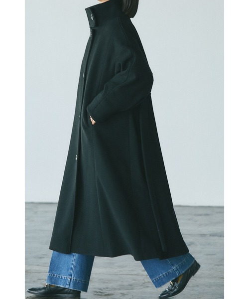 &. NOSTALGIA（ノスタルジア） コート アウター スタンドカラーコート