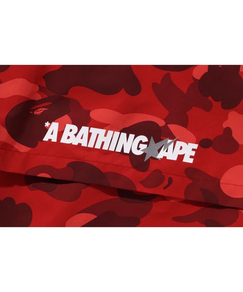 BAPE BAPE KIDS レッド迷彩ジャケット 140cm Light Down Jacket Red